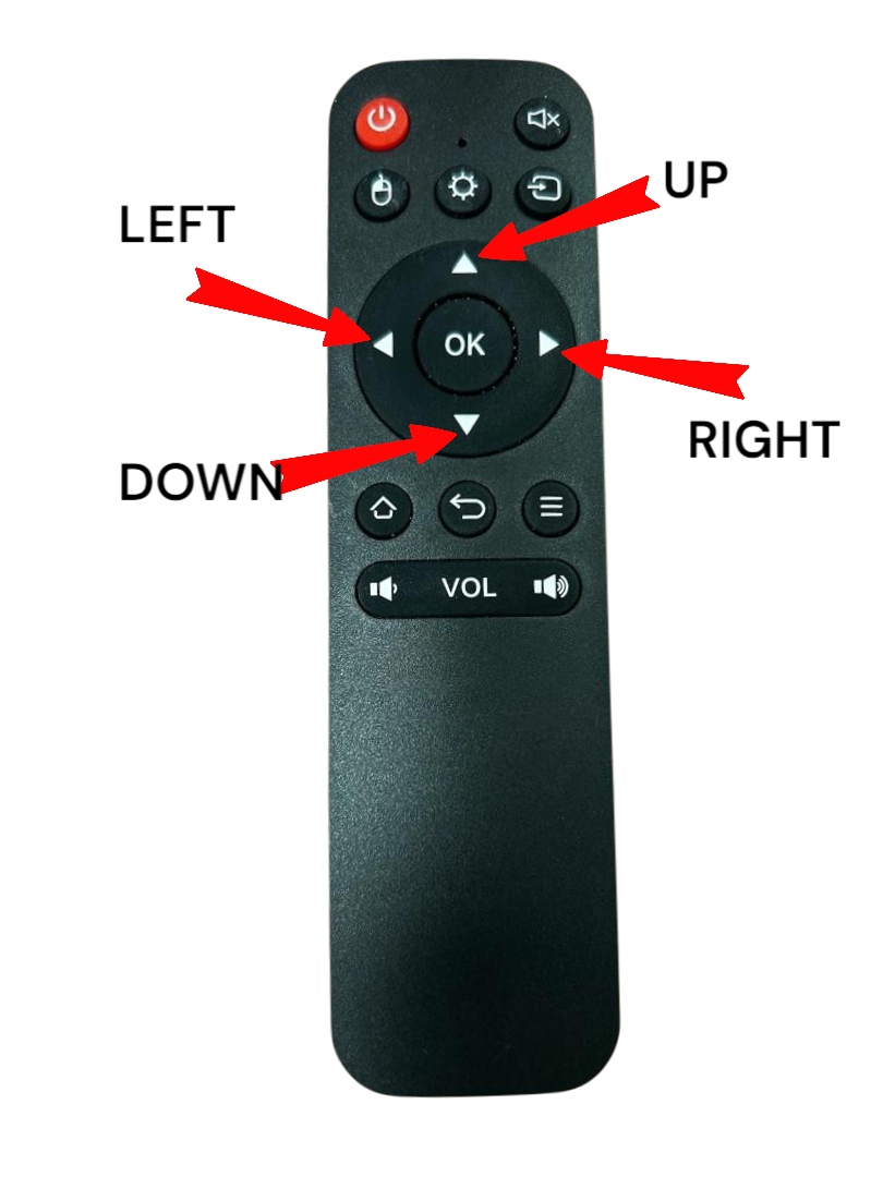 Remote Control Functions - Aktif Signage TV